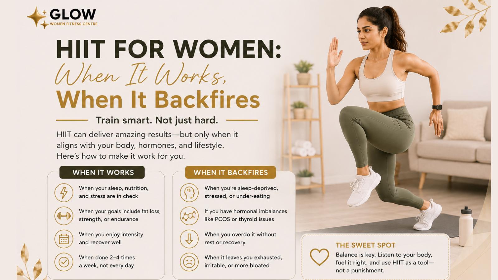 HIIT for Women: When It Works, When It Backfires