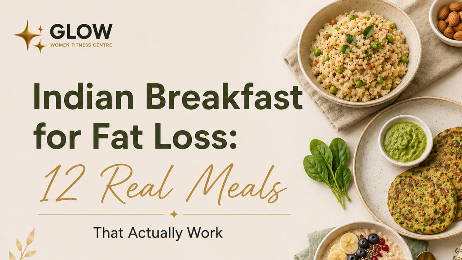 Healthy Indian breakfast — eggs, paneer, curd, idli
