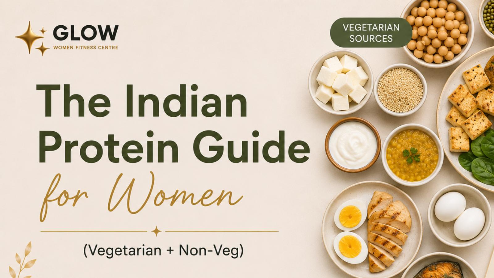 The Indian Protein Guide for Women (Vegetarian + Non-Veg)