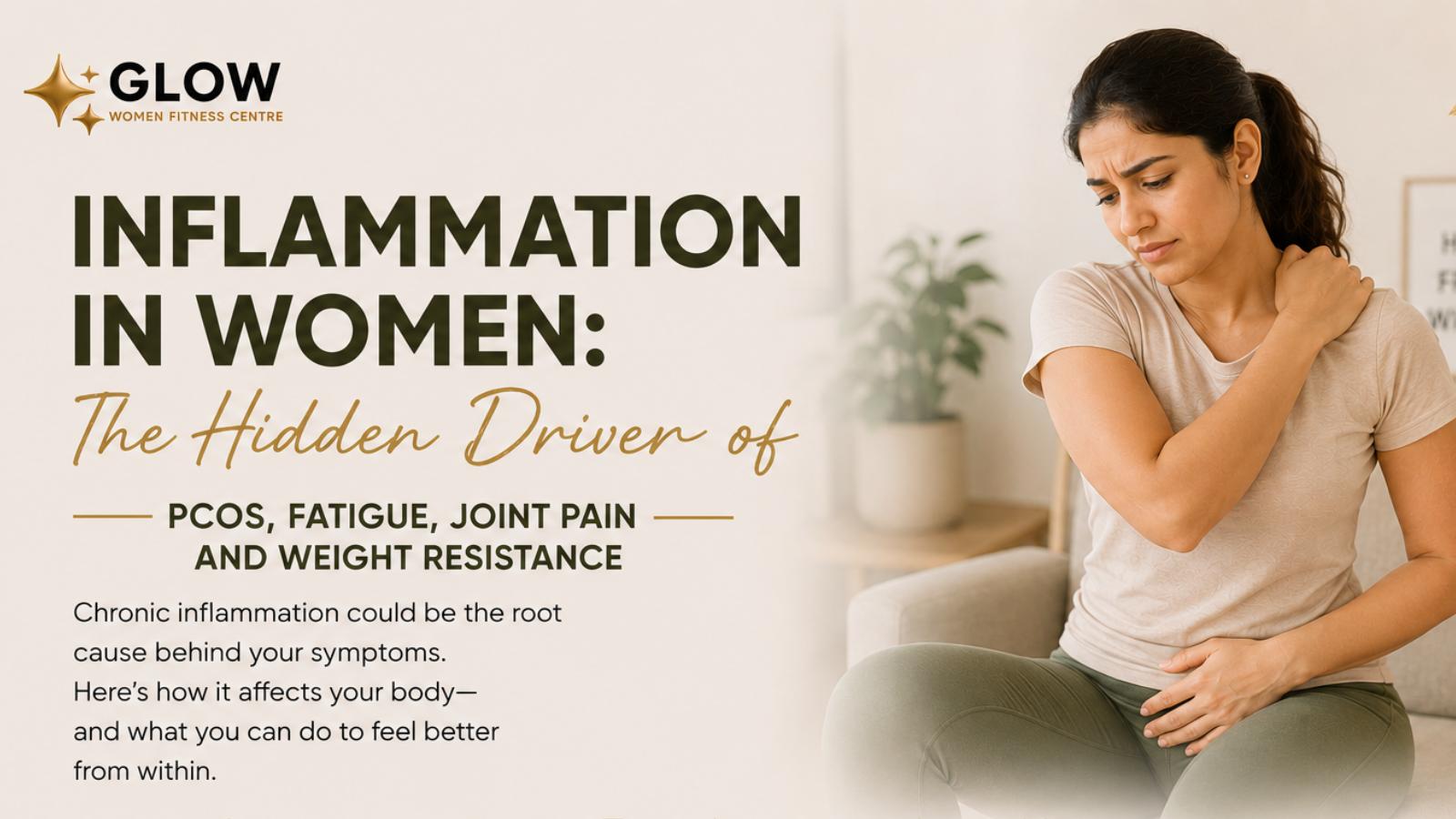 Inflammation in Women: The Hidden Driver of PCOS, Fatigue, Joint Pain and Weight Resistance