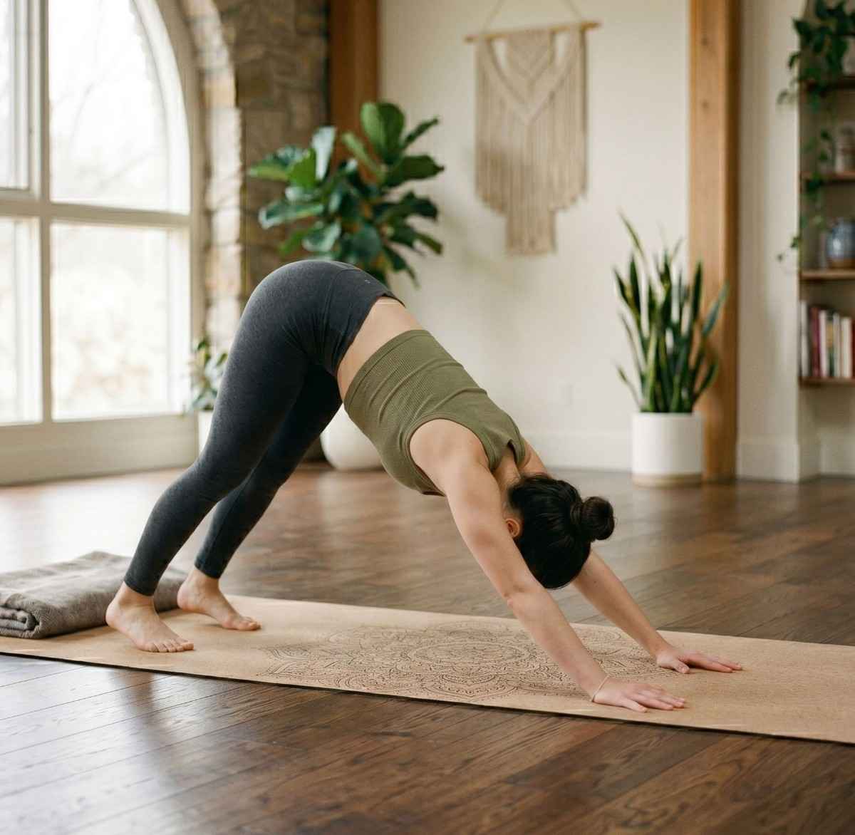 Downward Facing Dog pose